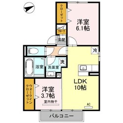 中津駅 徒歩40分 2階の物件間取画像